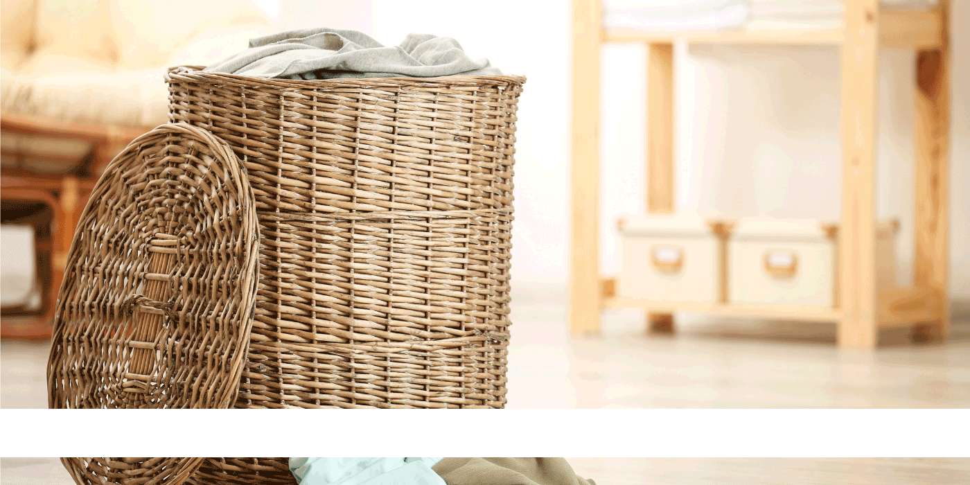 round laundry basket