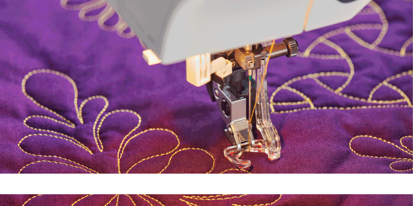 sewing machine for free motion quilting