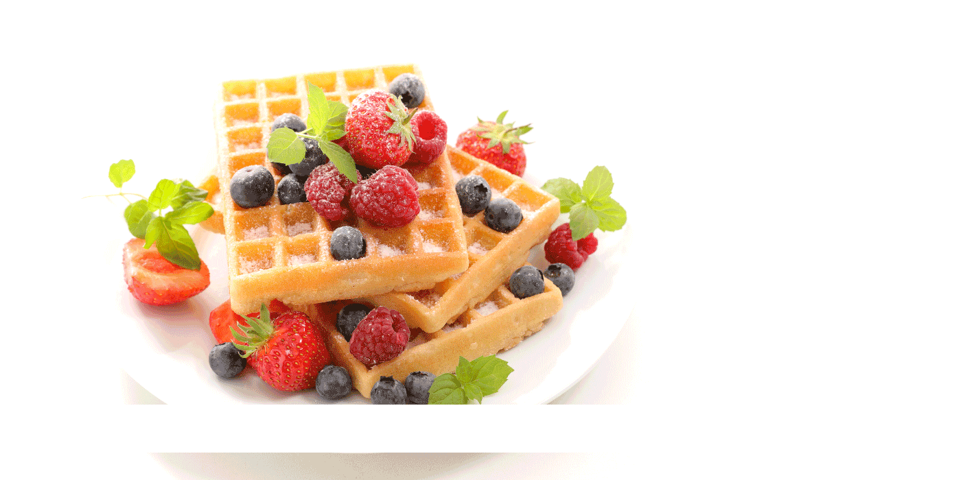 blueberry waffles