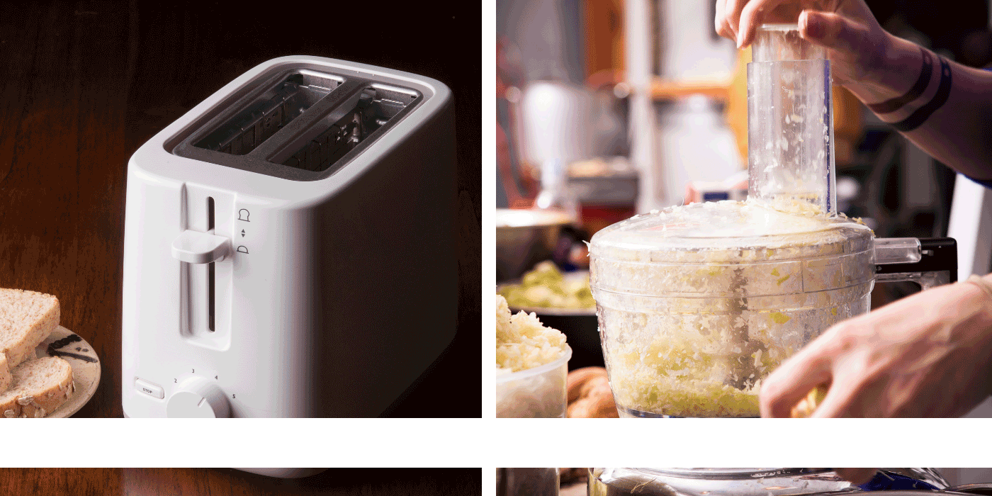 bread machine vs food processor