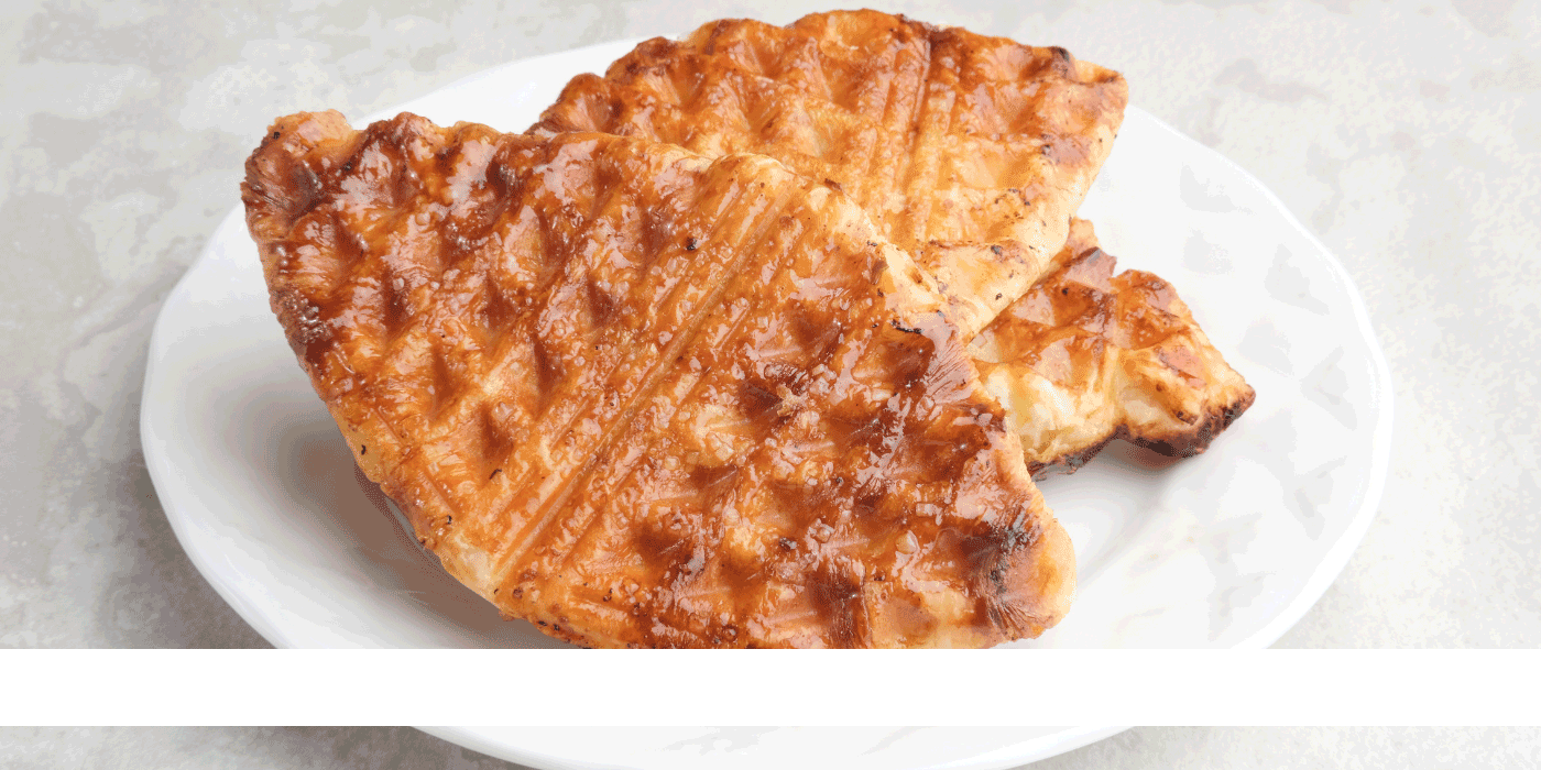 caramel macchiato waffles