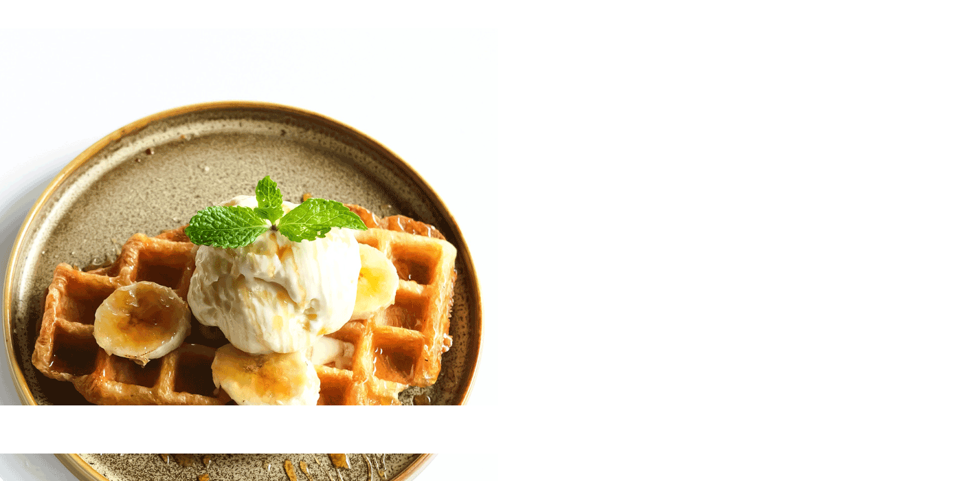 caramelized onion and gruyère waffles