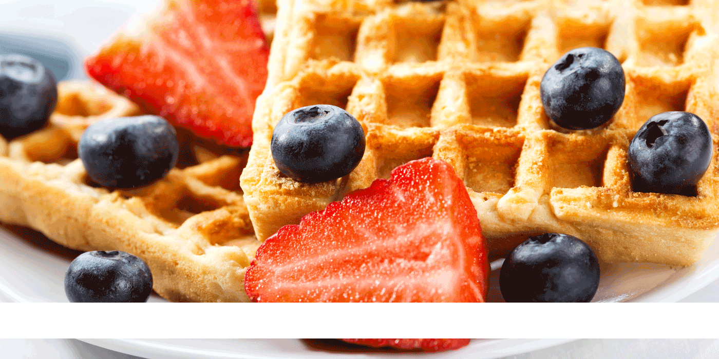 carrot cake waffles