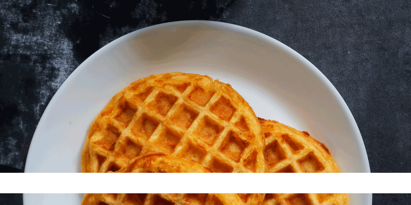 chai apple cider waffles