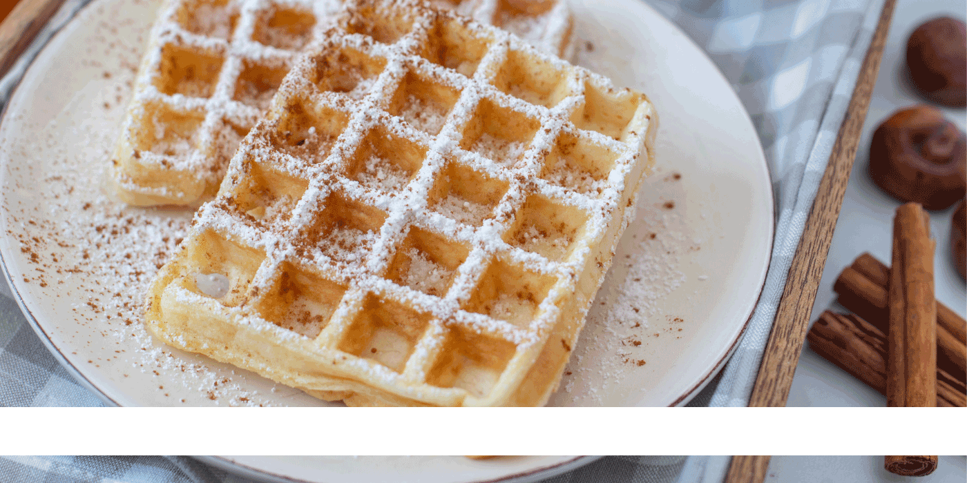 chai spice waffles