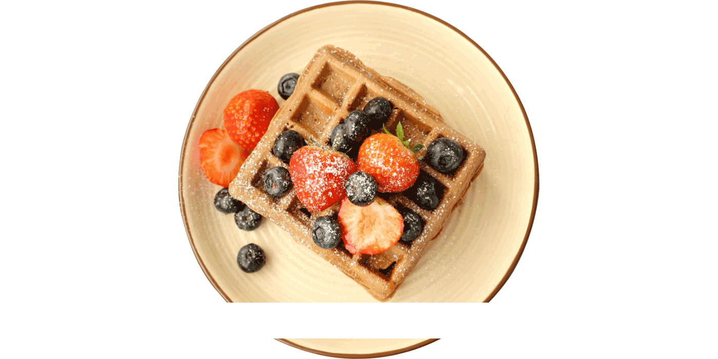 everything bagel waffles