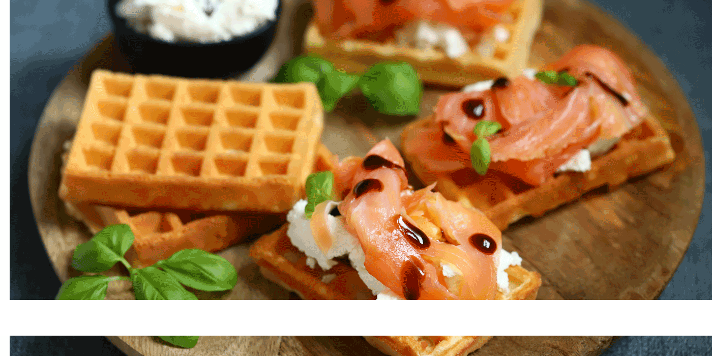 lemon ricotta waffles