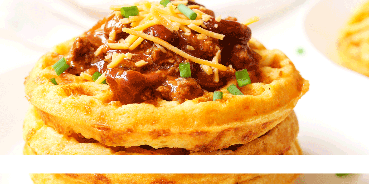 cheddar jalapeno cornbread waffles