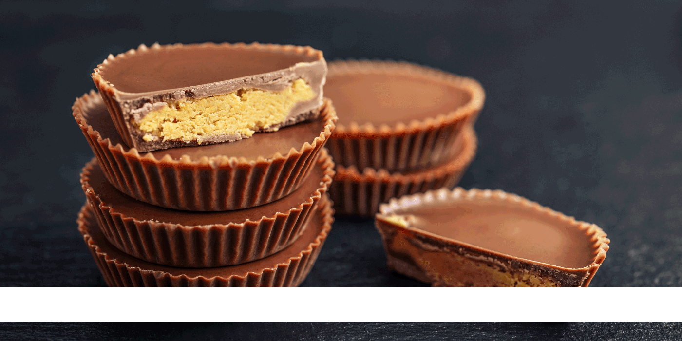 chocolate peanut butter cup waffles