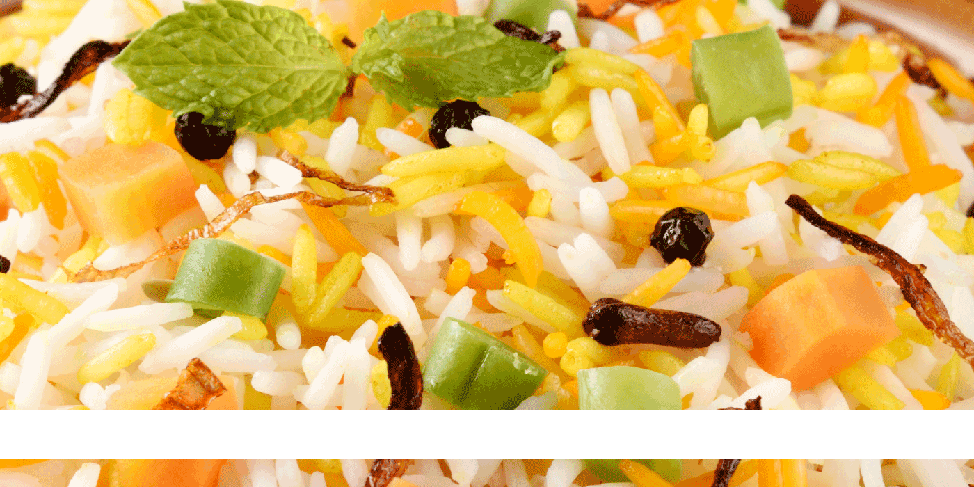 dutch oven vegetable biryani