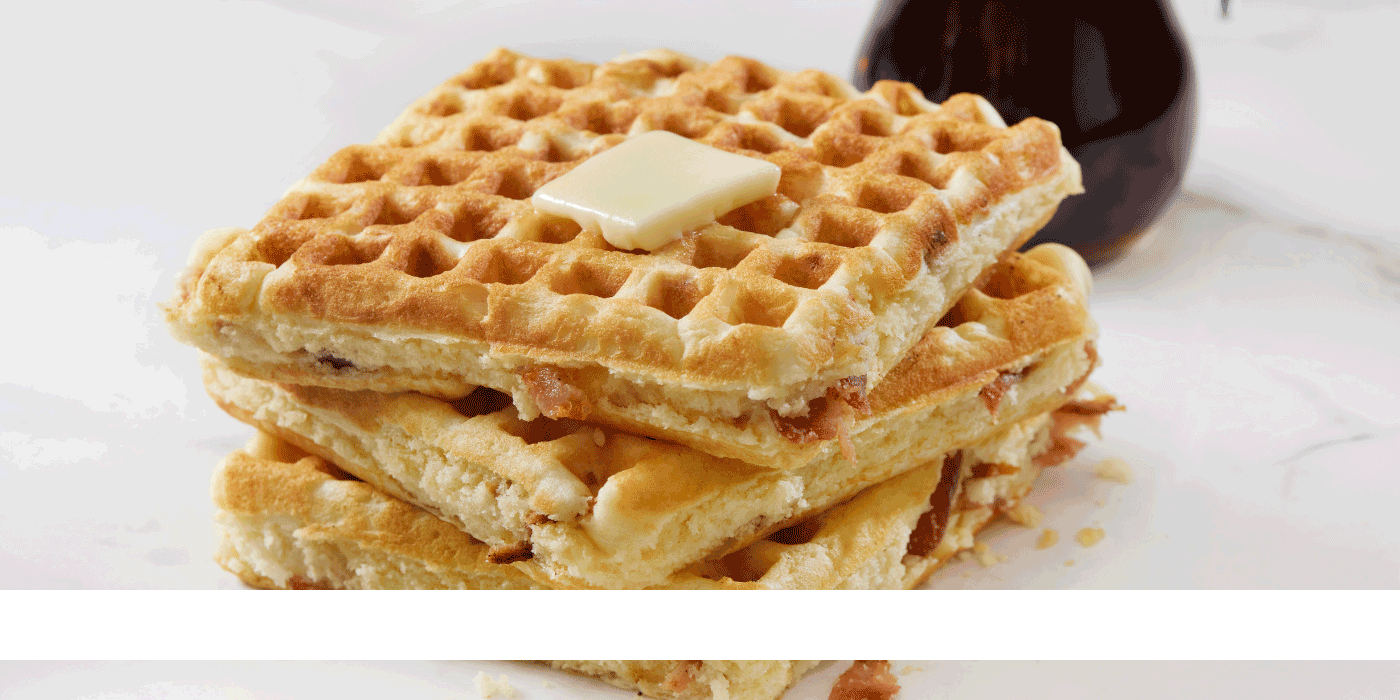 s'mores stuffed waffles