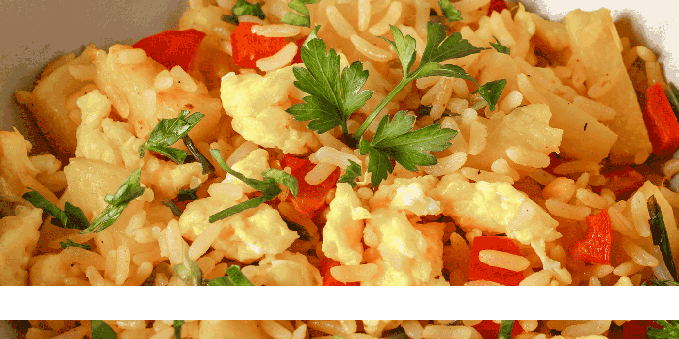 thai pineapple curry rice