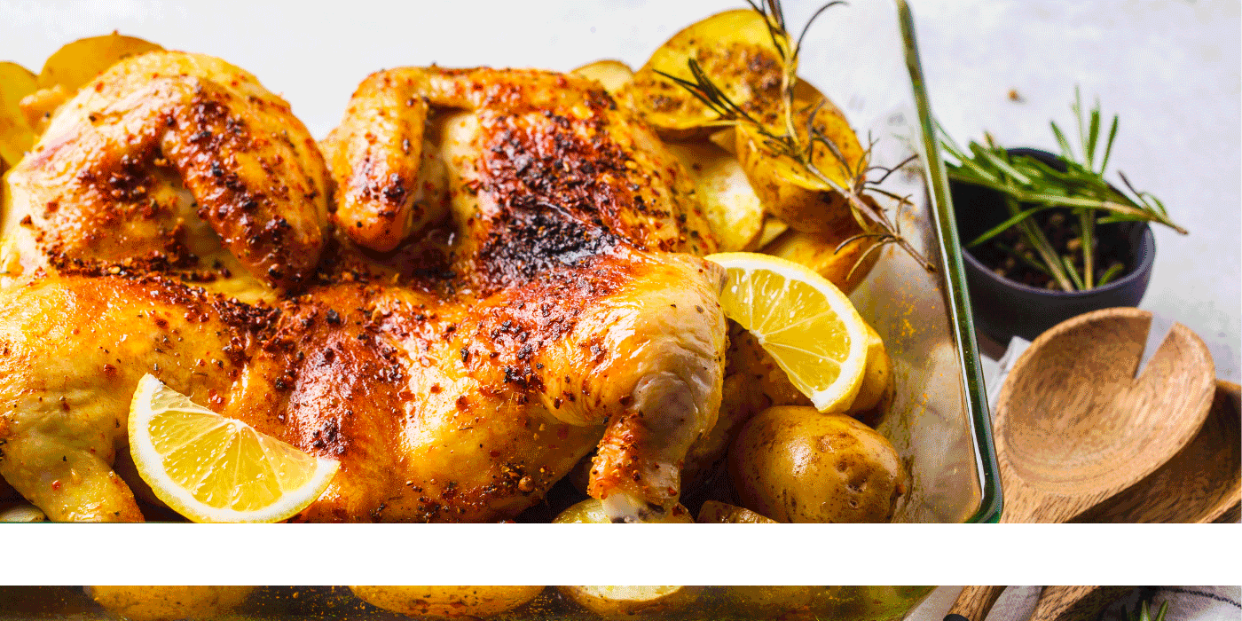 dutch oven lemon rosemary roasted potatoes