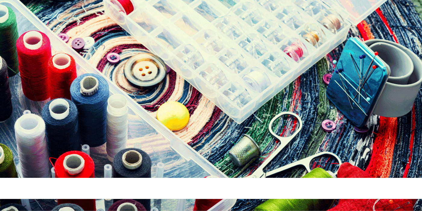 how to assemble a sewing kit