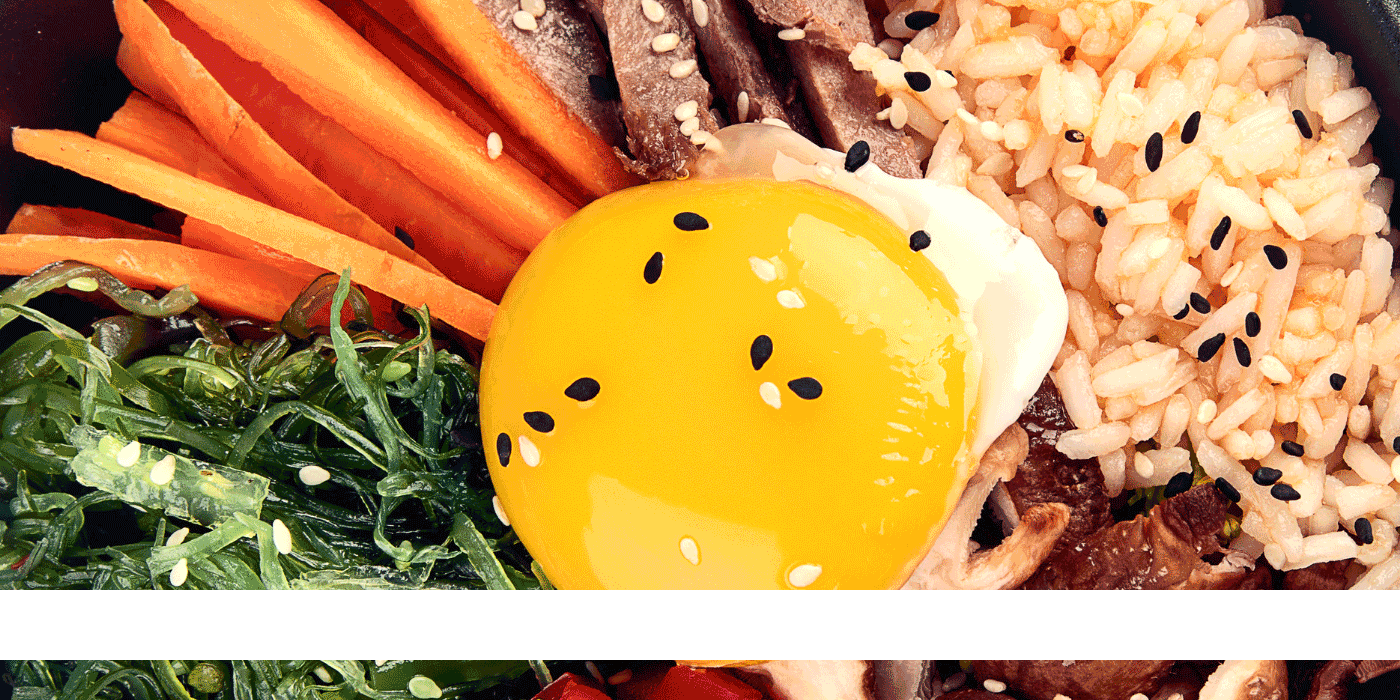 how to produce bibimbap