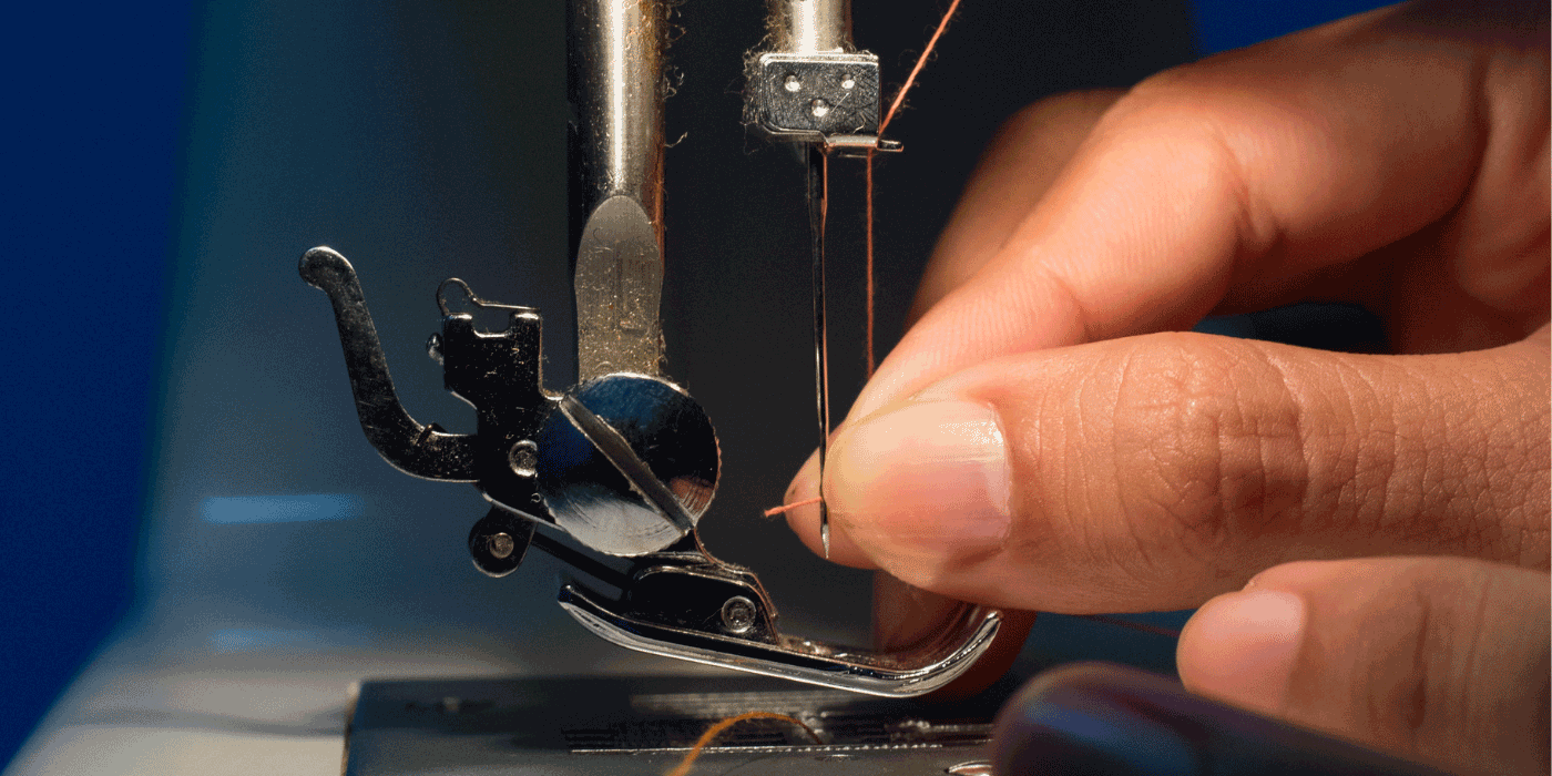 how to thread a white model 1477 sewing machine