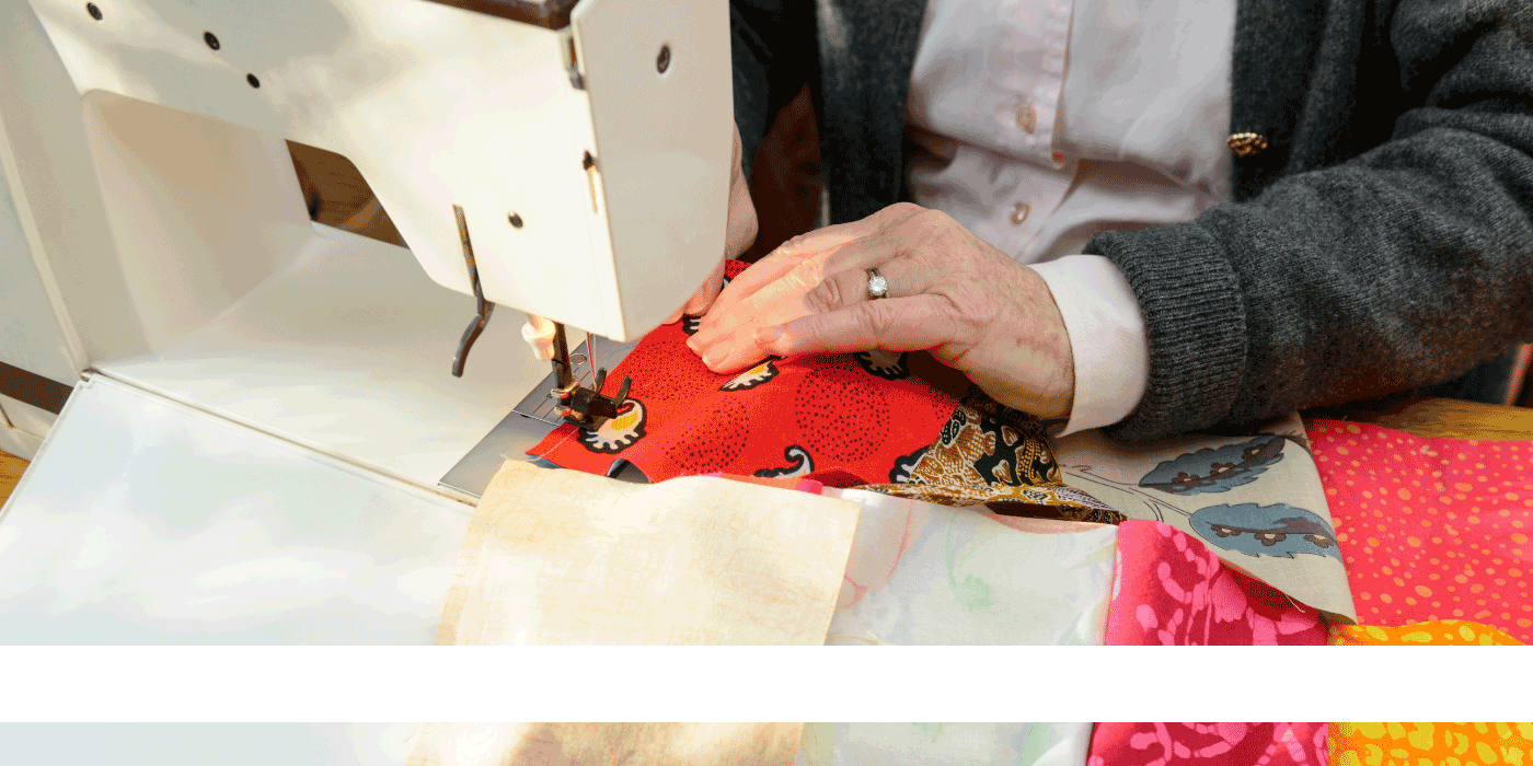 how to use a sewing machine to tie a quilt