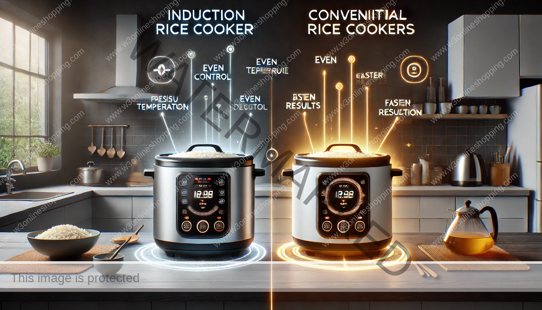 Induction vs. Conventional Rice Cookers
