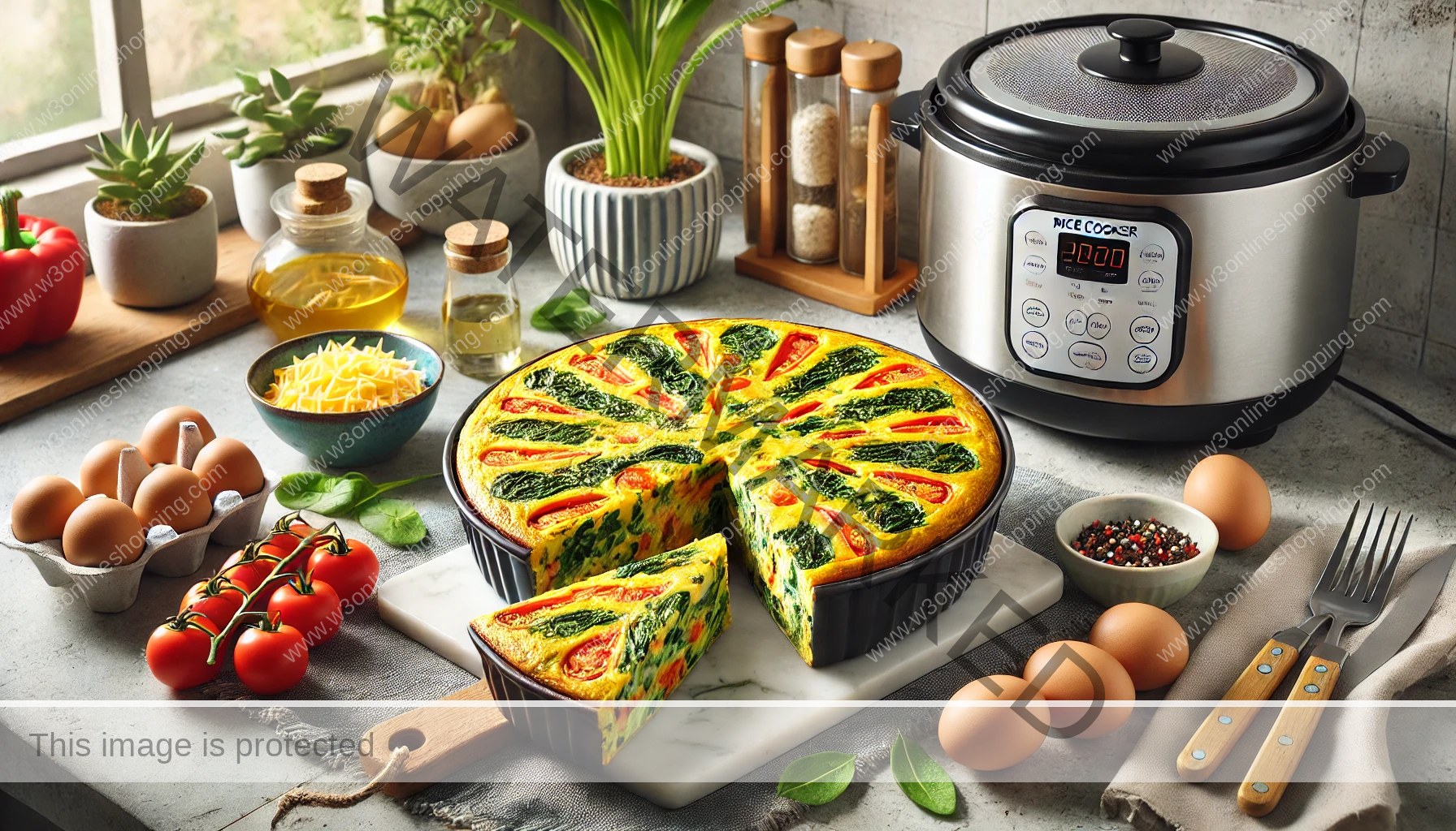 Rice Cooker Frittata Rice Cooker Frittata