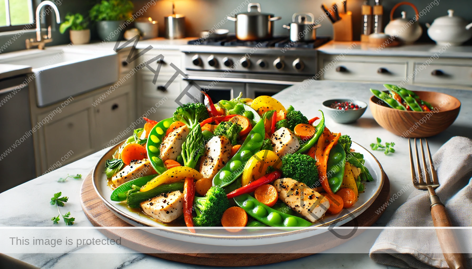 Sauté Vegetables and Chicken Sauté Vegetables and Chicken