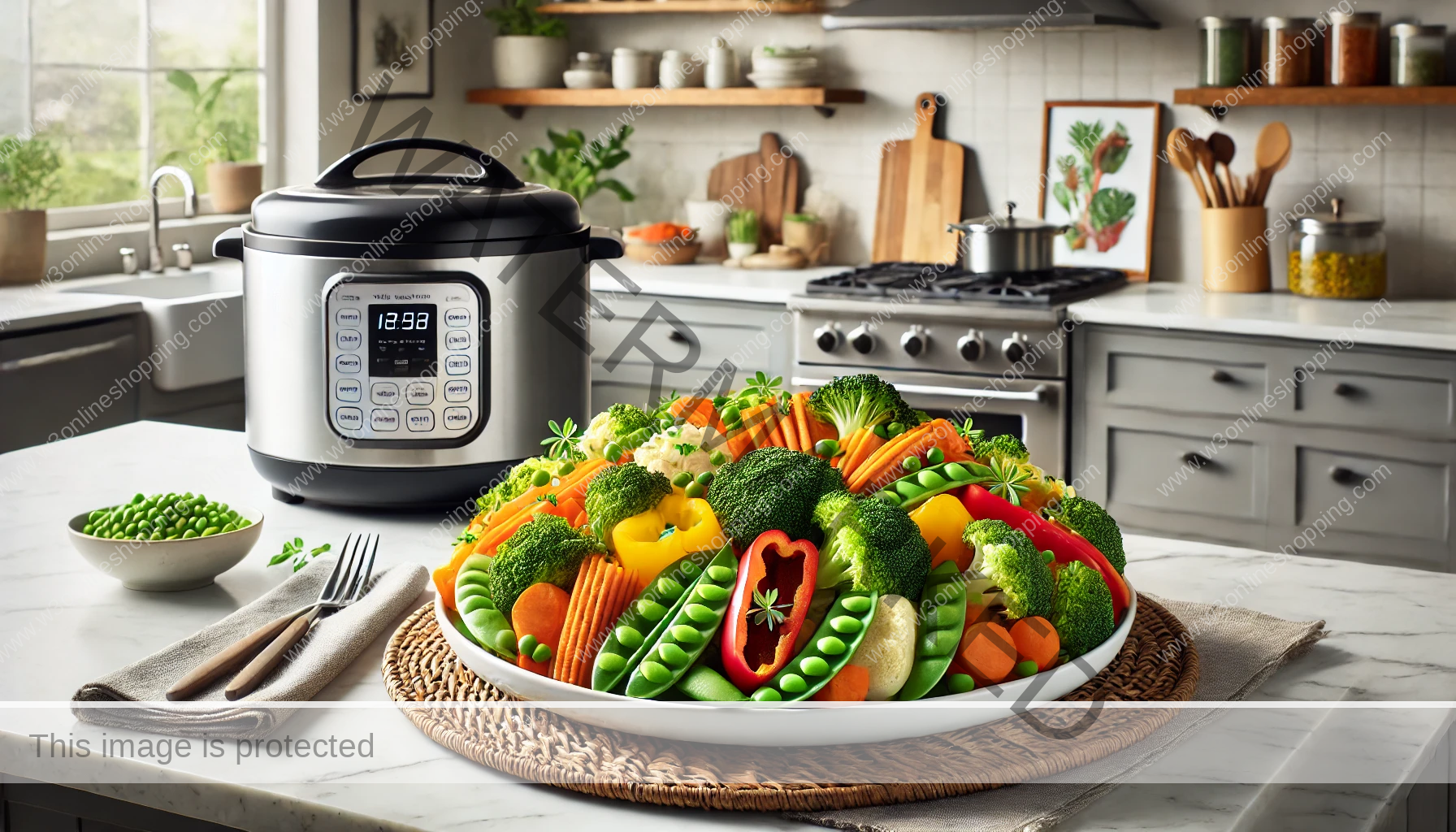 Steamed Vegetables in a Rice Cooker
