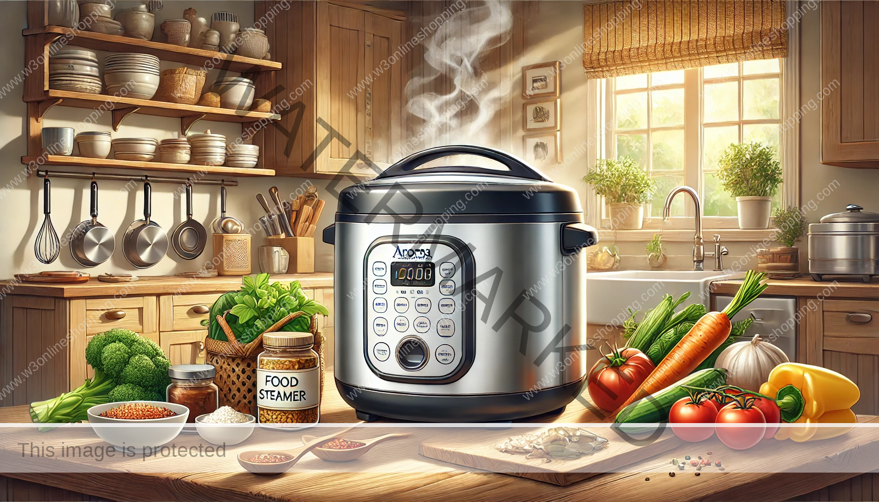 aroma housewares rice cooker and food steamer
