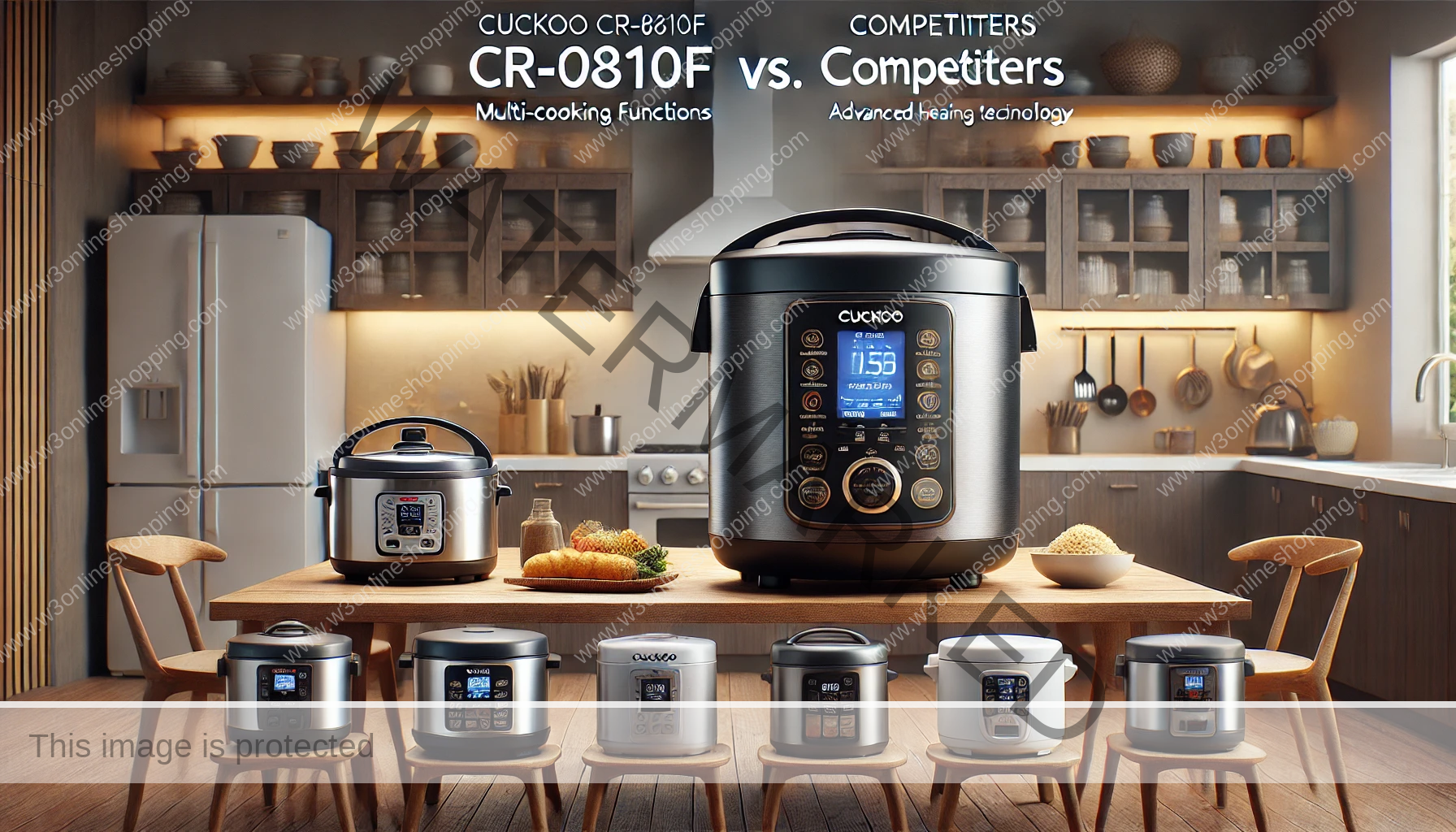 cuckoo cr-0810f vs. competitors