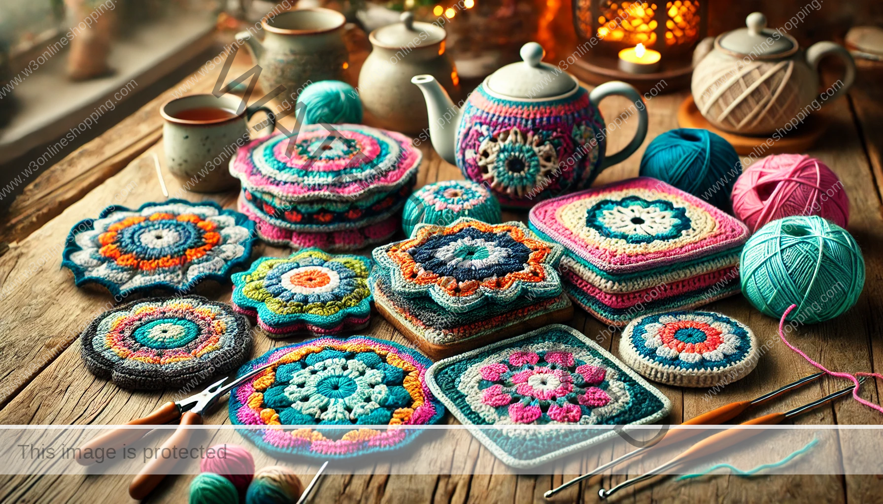 how to crochet pot holders